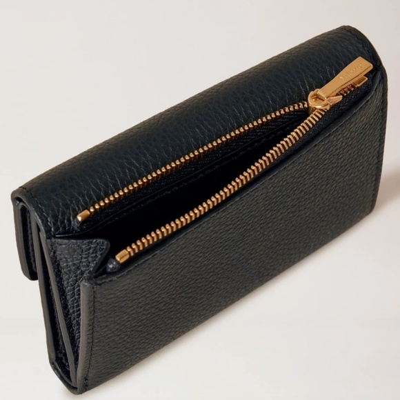 Mulberry 'Darley' Folded Multi Card Wallet in Black Leather - MSRP $375 - BNIB - Picture 3 of 3